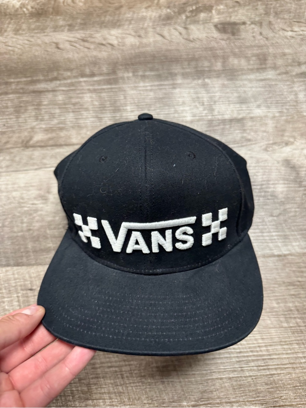 Vans off the Wall Black Hat NWOT